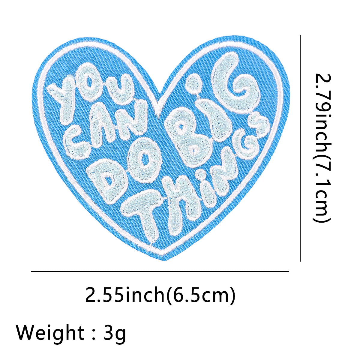 EW PEOPLE Patch Letters Embroidery Patch Iron On Patches For Clothing Thermoadhesive Patches On Clothes DIY Sew Badges