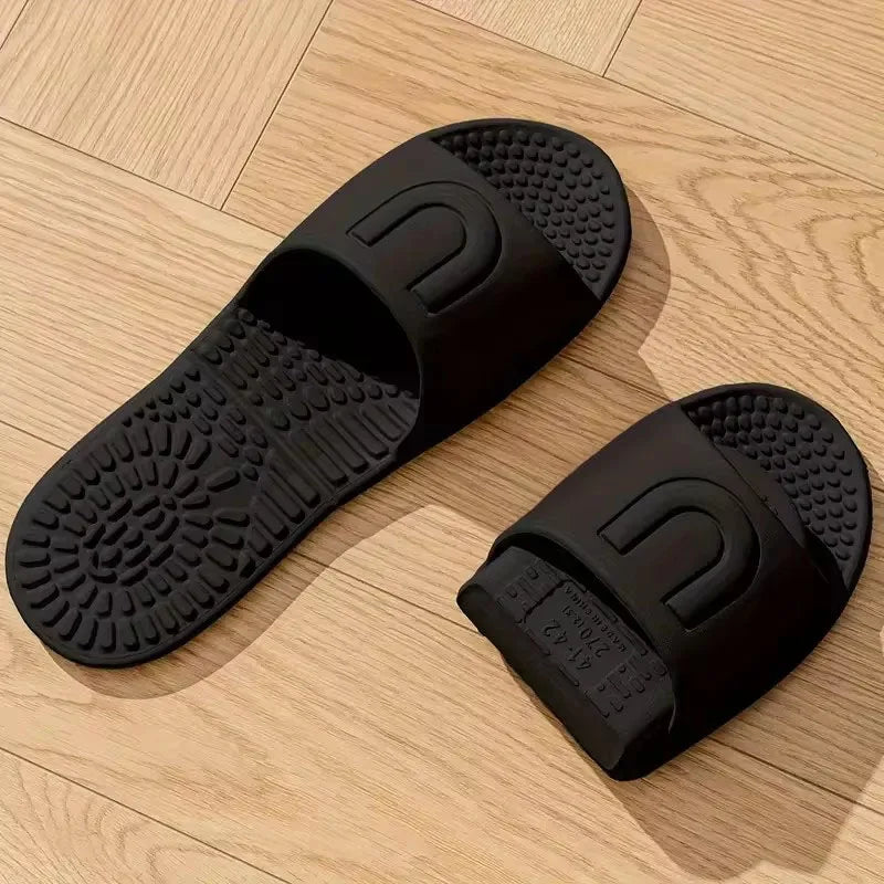 Lightweight Travel Slippers Women 2025 Summer Open Toe Soft Eva Bathroom Slides Woman Comfort Casual Non-Slip Flip Flops Ladies