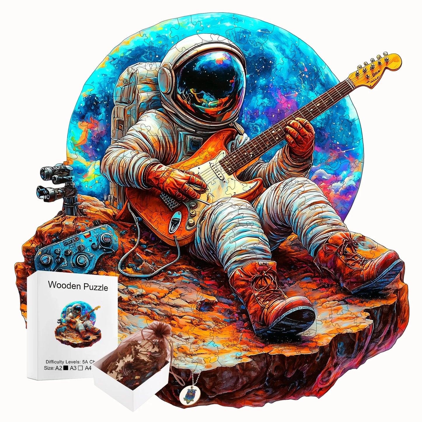 Interesting Unique Wooden Jigsaw Puzzle Magical Style Wooden Decor Christmas and Halloween Gift Toy For Teen And Kid