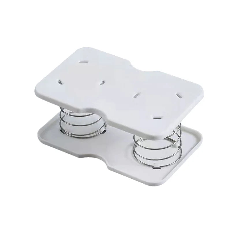 1pc Tissue Dispenser Spring Automatic Lift Spring Loaded Tissue Box Office Home Kitchen Toilet Bracket Kitchen Organizer