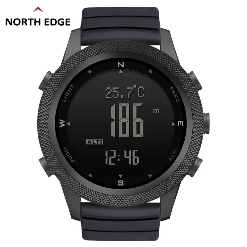 NORTH EDGE APACHE-46 Men Digital Watch Sports Running Swimming Sport Watches