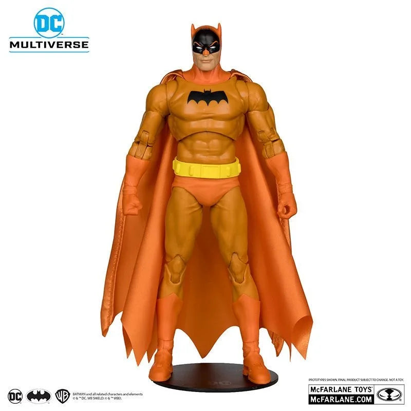 7 inches McFarlane Toys Orange Purple Batman Action Figure DC Multiverse Model ﻿
