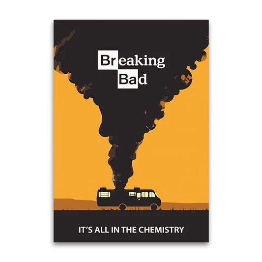 Breaking Bad TV Canvas Wall Art Print Poster Movie Art Decor Painting Unframed11