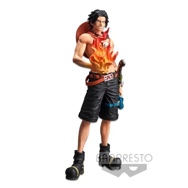 【IN STOCK】Original Banpresto Grandista Nero One Piece Portgas D. Ace 28cm Figure PVC Collectible Model Toy Gift