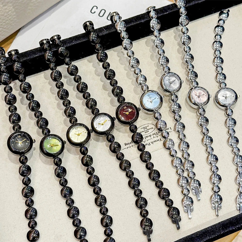 GEDI Bracelet Watch Woman Fashion Casual Simple Quartz Ladies Watches Luxury Vintage Niche Women's Wristwatches Gifts