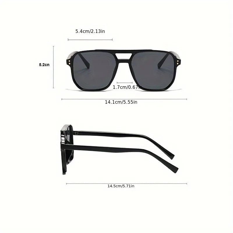 Stylish Blue Lenses Women'S Fashion Glasses - Black Frame Polycarbonate Lenses Perfect for Fashion-Forward Looks