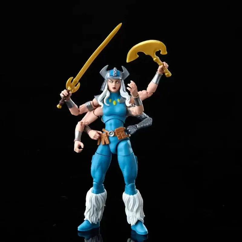 Original Hasbro Marvel Legends Series X-Men THE UNCANNY Spiral Anime Figures Collection Toys Figures
