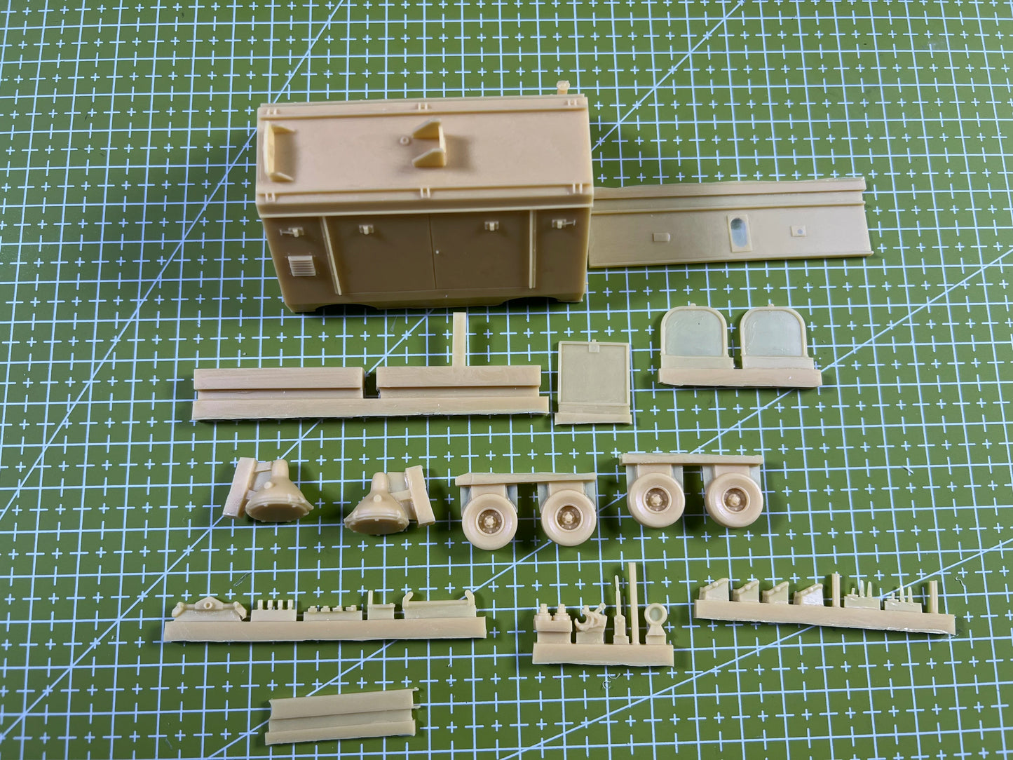 1/35 Casting Resin Model, Scene Model Making Searchlight or Radar Two Schemes Gk, Uncolored Model