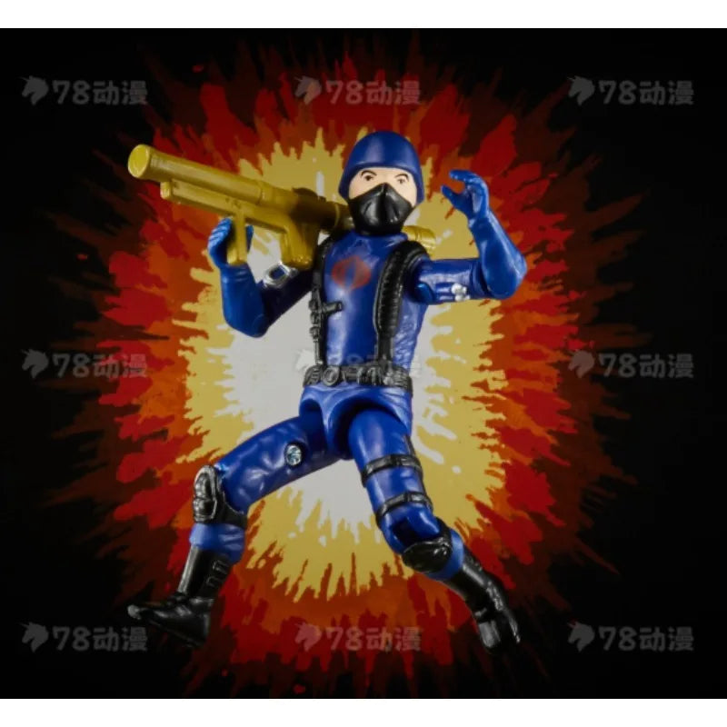 Original Hasbro G.I. Joe Classified Series Retro Collection Cobra Officer & Cobra Trooper 2-Pack Anime Figures Toys Models