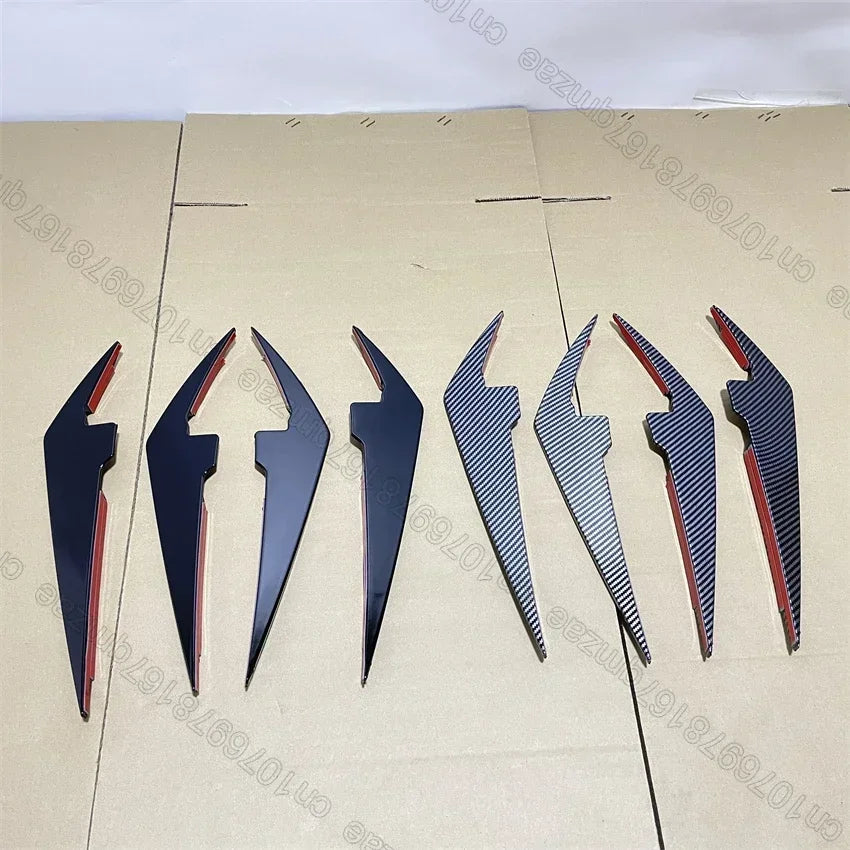 Car Front Bumper side Canards For BMW G20 G21 318i 320i 330i M340i 2022-2023+ LCI M-Sport side Spoiler Splitter Body kit Tuning