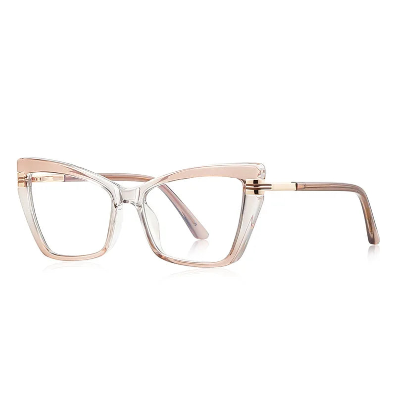 JNPCXI New Retro Square Clear Anti-Blu-Ray Eyewear TR90 Women Glasses Frame Fashion Men Optical Eyeglasses Frame Computer