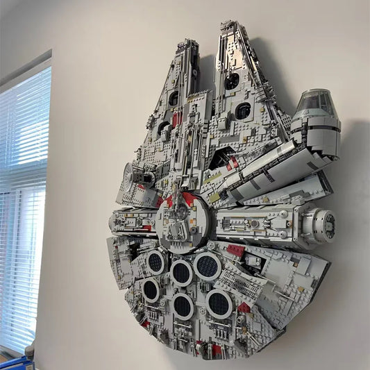 7541 Pcs The Large Millennium Ship Falcon Building Star War Blocks Bricks