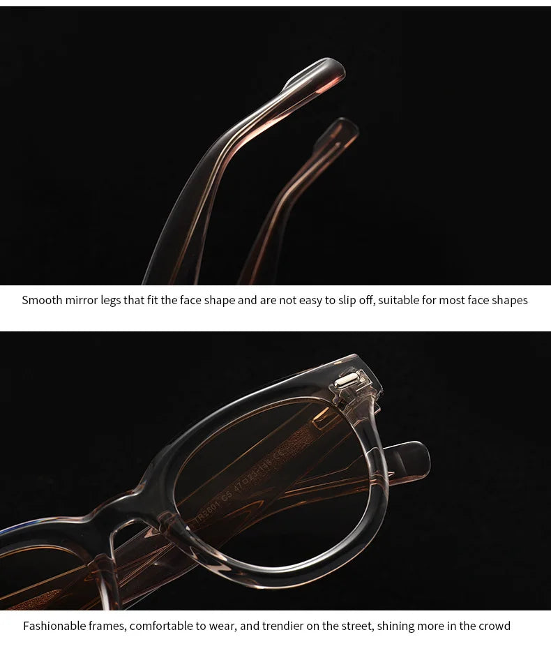 JNPCXI New Round Sunglasses Men Shade Sun Glasses CP Stainless Steel Core Quality Driving Fishing Uv400
