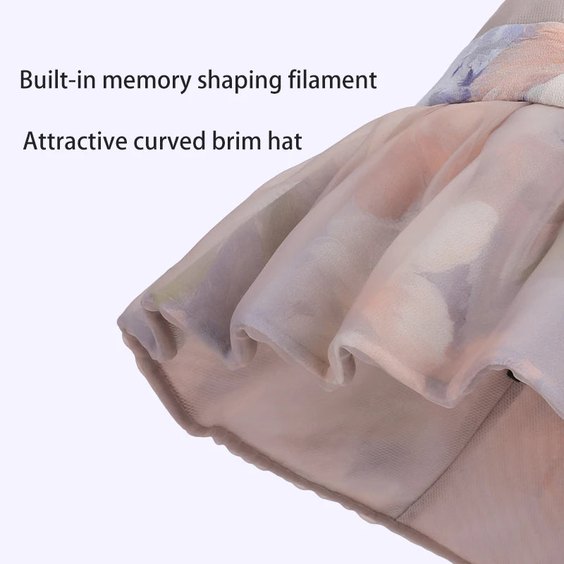 6185-New summer women's outdoor fashionable stylish mom's sun protectionhatwithmeshfabric,breathablelargebrim, fishermanstylehat