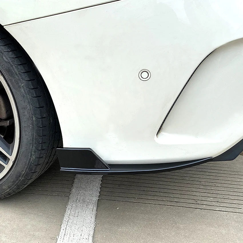 Rear Bumper Diffuser Splitter Canard Spoiler For Mercedes Benz CLA Class C117 W117 AMG CLA45 2013-2019 Car Accessories Tuning