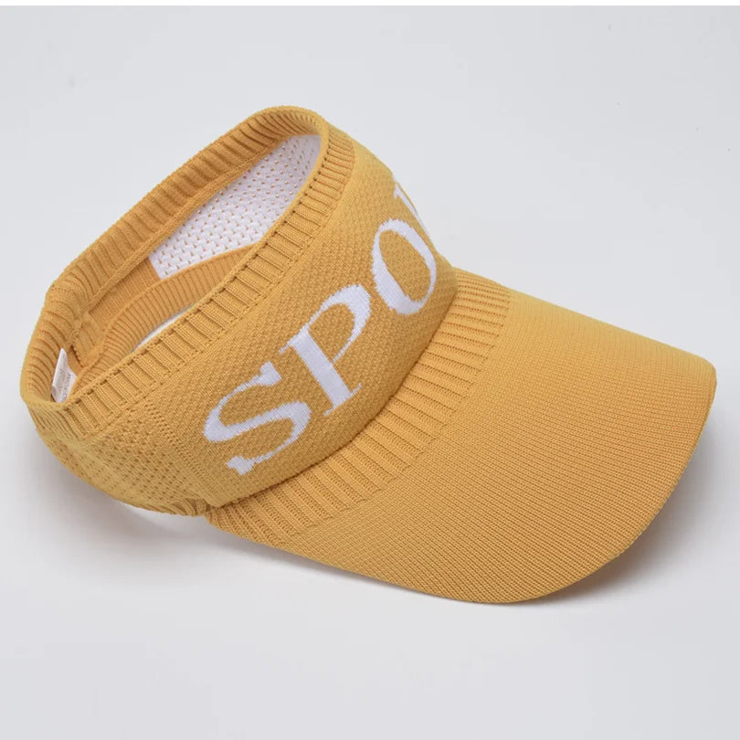 Summer hat Men's sunblock visor Outdoor sports baseball cap Running empty cap Sun cap