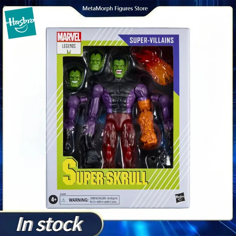Original Hasbro Marvel Legends Series SUPER-VILLAINS Anime Figure Toy Collection Model