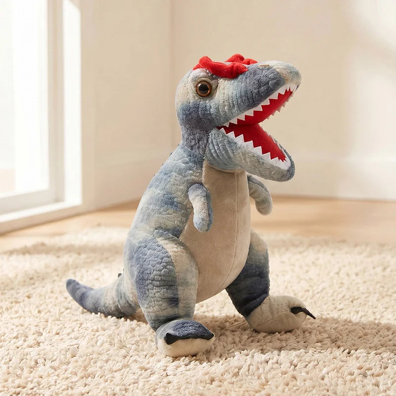 Jurassic Dinosaur Plush Toys T-Rex Velociraptor Ankylosaurus Stuffed Animals Soft Dinosaur Dolls Boy Gift Stuffed Dino Plushie