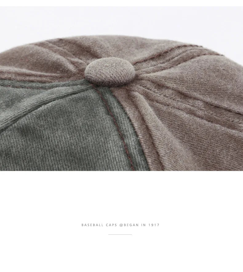 Retro Letter Embroidery Baseball Caps, Men Women Cotton Adjustable Casual Hats