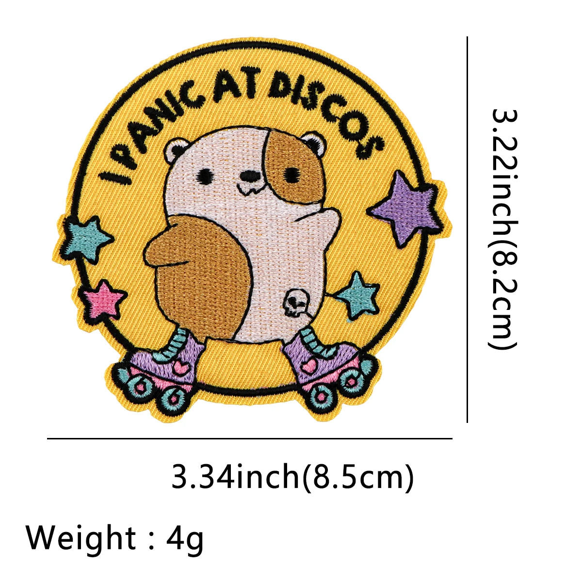 EW PEOPLE Patch Letters Embroidery Patch Iron On Patches For Clothing Thermoadhesive Patches On Clothes DIY Sew Badges