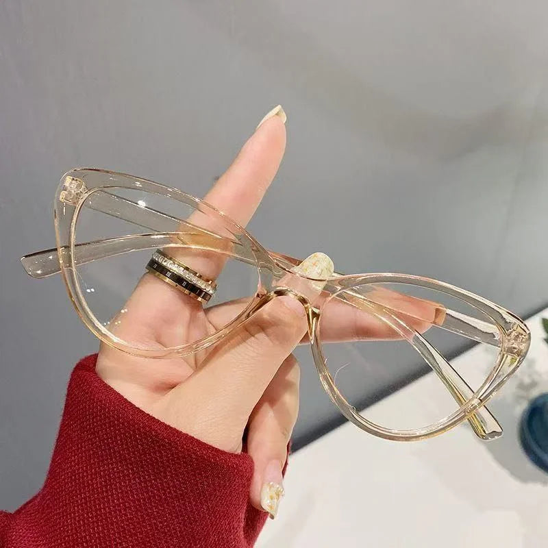 Cat Eye Glasses Women Ladies Cat eye Blue Light Blocking Computer Readers Anti Glare Fashion Eyewear