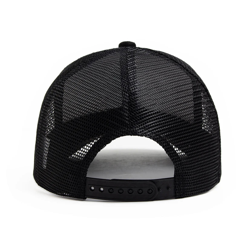 New Summer Suede Trucker Hat Men Mesh Baseball Cap For Visor Sun Fashion Casual Women Snapback Hip Hop Caps Unisex Adjustable