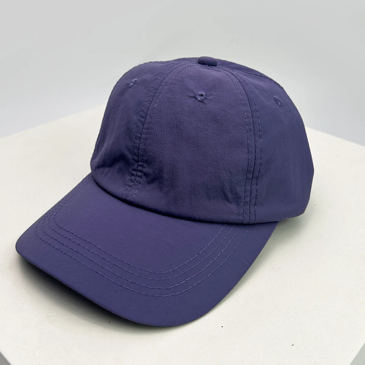 New Unisex Solid Quick Drying Sports Baseball Hats Breathable Outdoor Sunshade Simple Peaked Caps Versatile Fashion Street ins