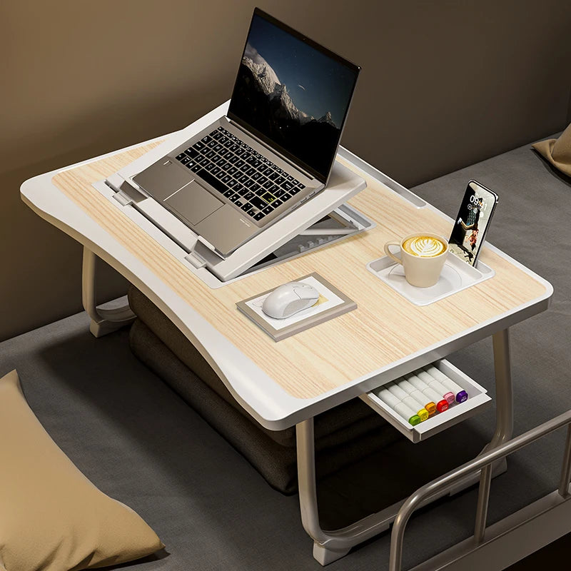 Laptop Bed Table, Foldable Table, Tablet Stand, Portable Lap Table For Working