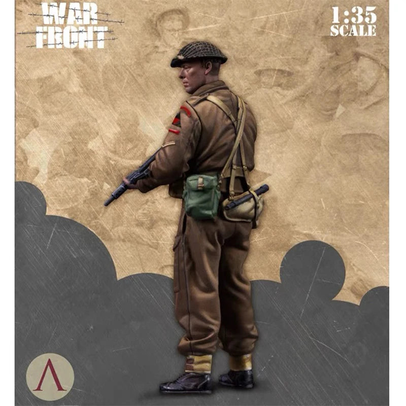 1/35 Resin Soldier Model, World War II Captain GK White Military unassembled