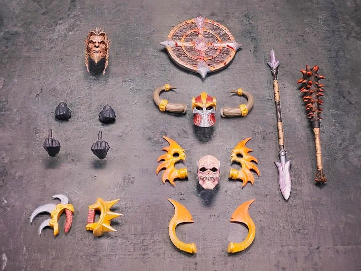 Harbinger Studios 1/12 7inch Action Figure Savage Crucible Wave 2 Jaeger Nashom Krieger Whoman Barbarian Anime Model