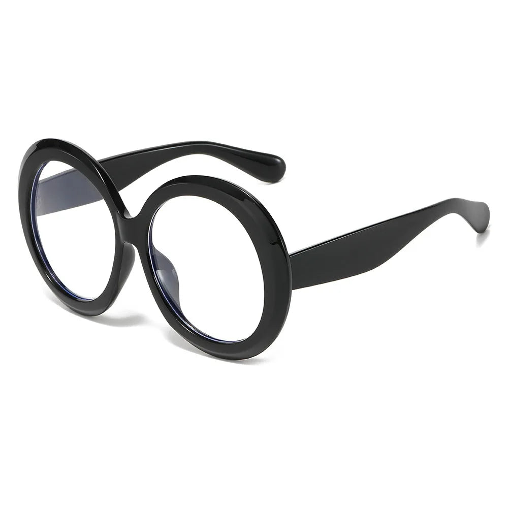 JNPCXI Oversized Round Sunglasses Women Men Luxury Brand Big Frame Sun Glasses Goggles Large Shades Unisex Riding Eyeglasses