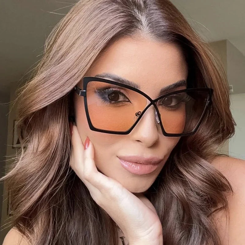 JNPCXI New Luxury Metal Frame Women Sunglasses Fashion Brand Design Punk Men Sunglass Outdoor Driving Travel Shades UV400