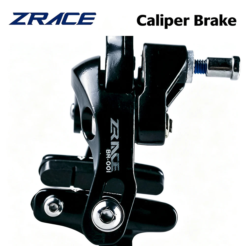 ZRACE BR-001 Dual Pivot Caliper Brake, CNC Aluminum Short Arm Brake for Road/Folding Bike, Front+Rear Kit