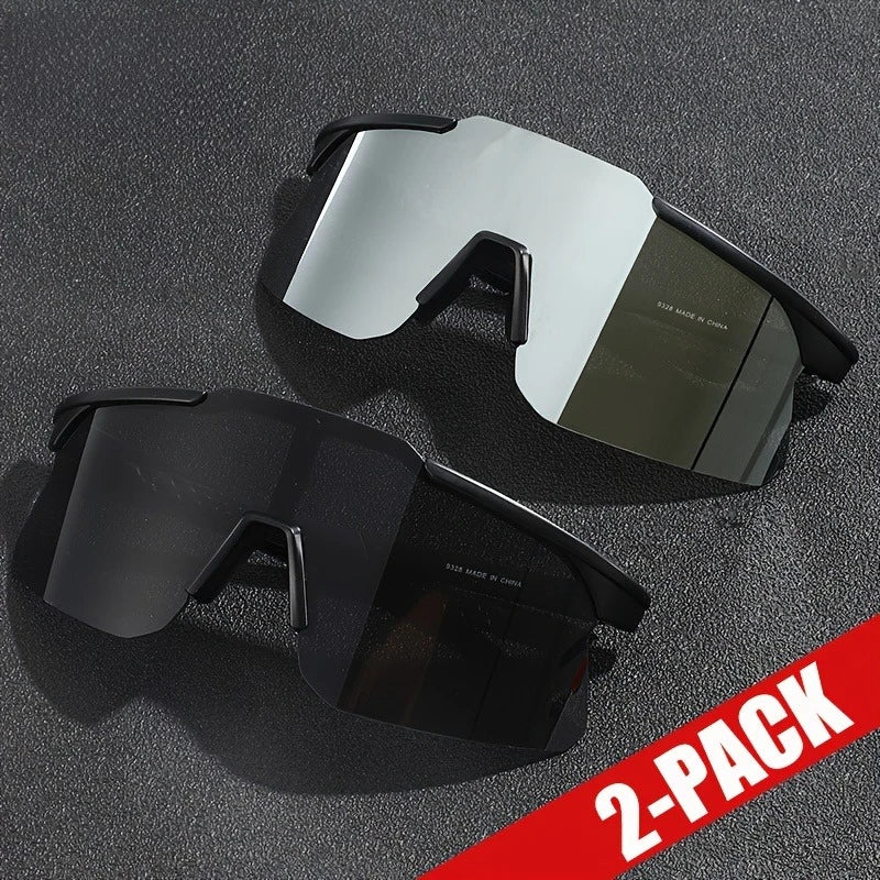 Unisex sports sunglasses, UV400 windproof and dustproof, suitable for daily sports use