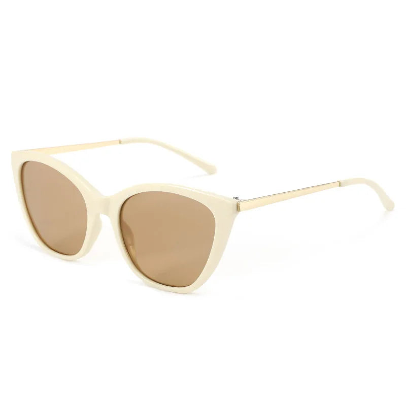 JNPCXI New Cat Eye Sunglasses Women for Female Fashion Shades Luxury Brand Designer Y2k Punk Sexy Ladies Eye Glasses
