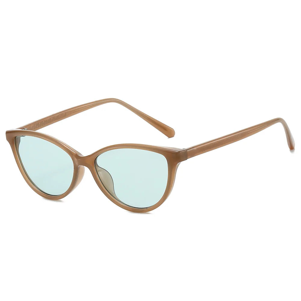 JNPCXI New 2026 Cat Eye Frame Oval Sunglasses Women Fashionable Luxurious Design Outdoor Street Style Men Travel Sun Glasses