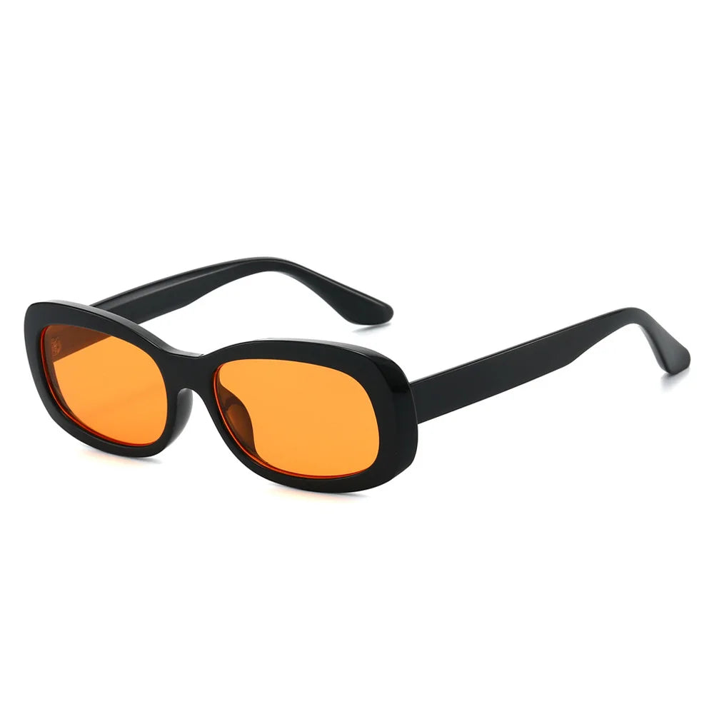 JNPCXI Fashion Small Frame Oval Sunglasses Classic Men's Vintage Sun Glasses Women Outdoor Leisure Eyewear UV400 Oculos De Sol