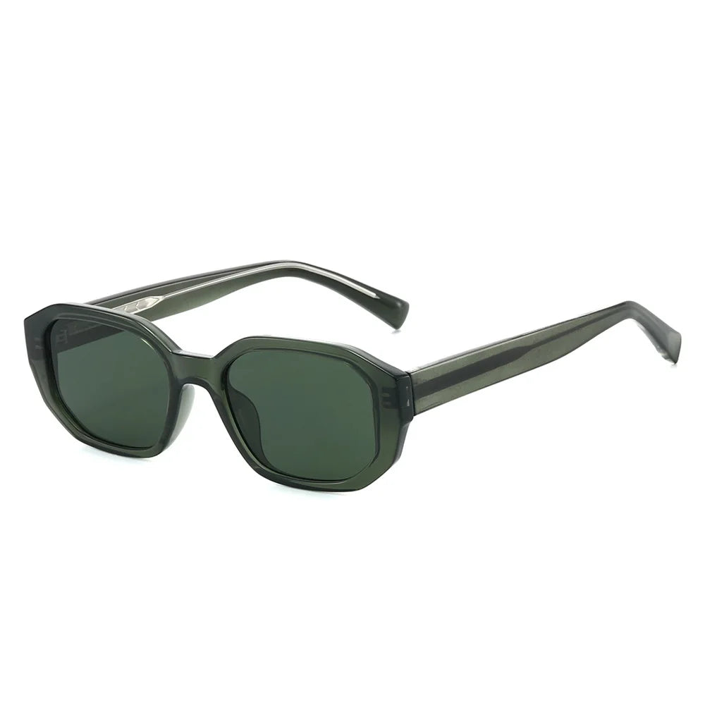 JNPCXI Ins Popular Small Square Sun Glasses for Women Men Quality Stainless Steel Core CP Frames UV400 Fashion Sunglasses Men