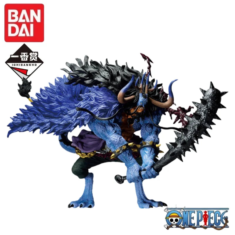 Special OfferIn Stock 100% Original Bandai One Piece Ichiban Kuji Treasure Cruise Kaidou Yamato Roronoa Anime Figures Toys for K