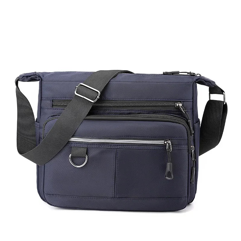 2026 New Shoulder Men's Bag Waterproof Oxford Luxury Design Crossbody Handbag Large Capacity Messenger Bags for Men