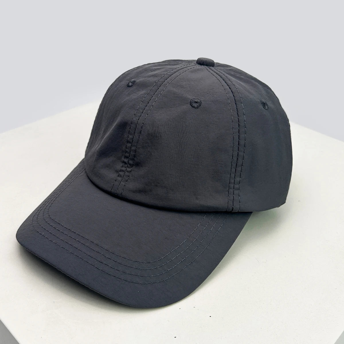 New Unisex Solid Quick Drying Sports Baseball Hats Breathable Outdoor Sunshade Simple Peaked Caps Versatile Fashion Street ins