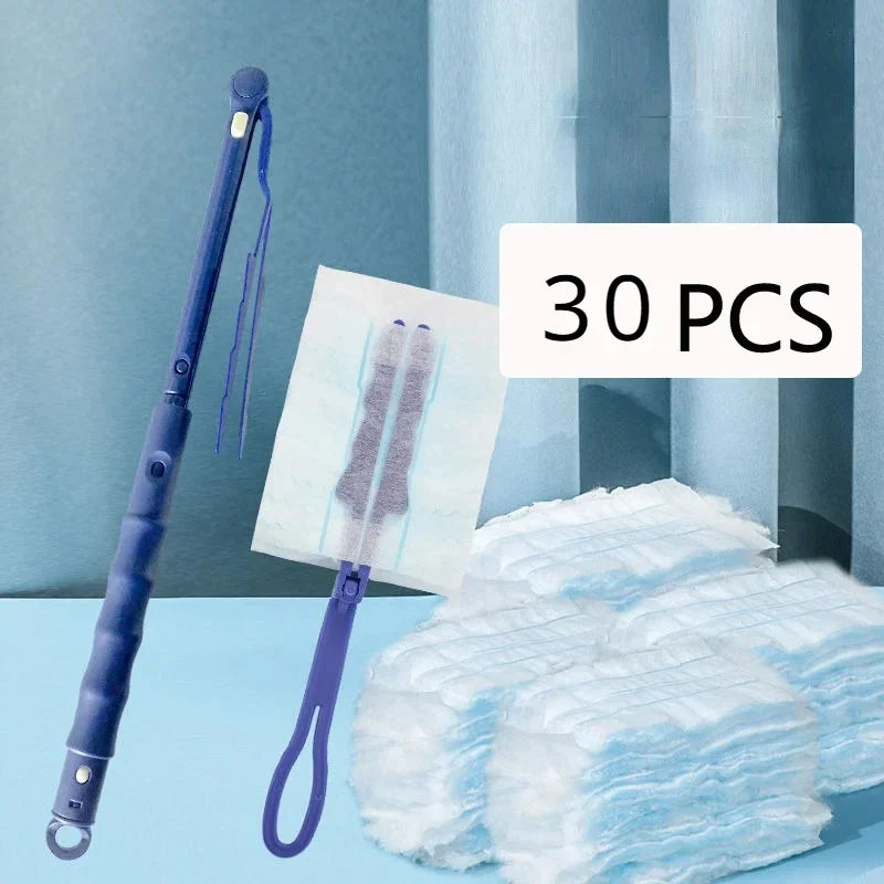 Disposable Dusters with Replace Heads Refills Bulk Duster Brush for Cleaning Home Office Blinds Car Surface Duster Cleaning Tool