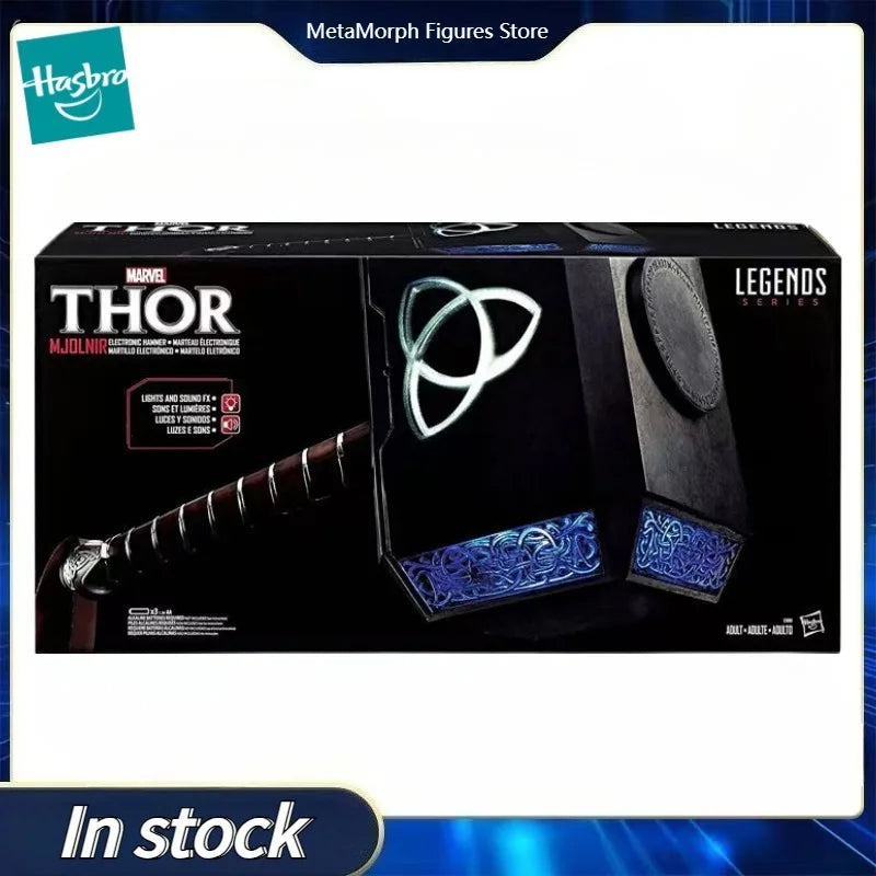 Original Hasbro Marvel Legends Series THOR MJOLNIR Anime Figure Toy Collection Gift