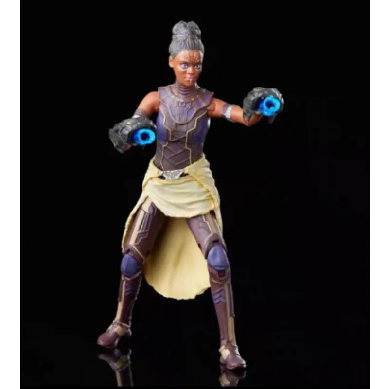 Original Hasbro Marvel Legends Series BLACK PANTHER SHURI Anime Figure Toy Collection Model