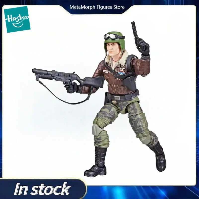 Original Hasbro G.I. Joe Classified Series 103 General Clayton Hawk Abernathy Action Figure Collection Model