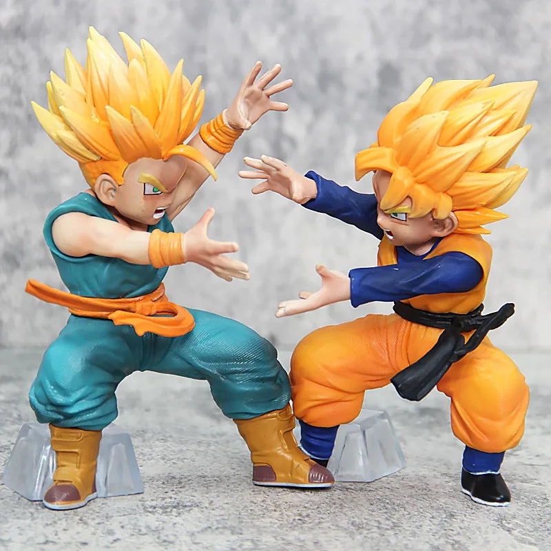 6" Dragon Ball Figure Son Gohan Trunks Action Figure Anime Collection PVC Statue