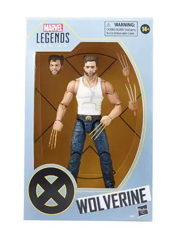 Original Hasbro Marvel Legends Series WOLVERINE Anime Figure Toy Collection Gift