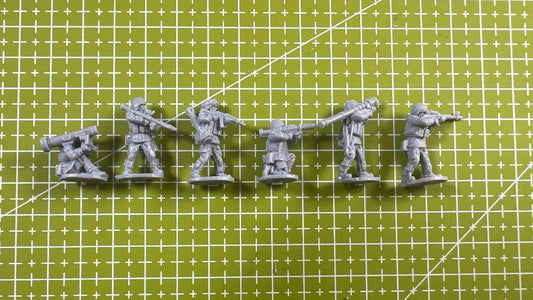 Precision 1/72 Resin Model Kit GK, Anti Tank Infantry 6-person Model, Unpainted