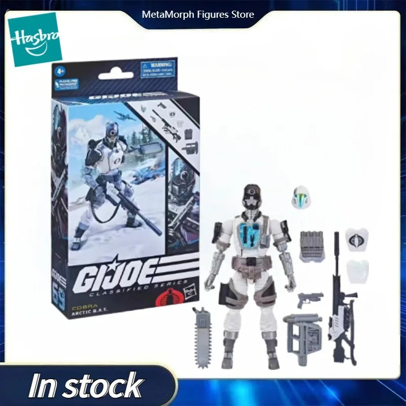 Original Hasbro G.I. Joe Classified Series ARCTIC B.A.T. Anime Figure Toy Model Collection