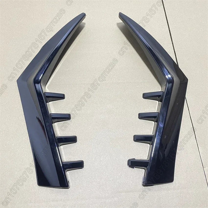 For VW Golf 8 MK8 GTI GTD TSI TDI Pro Rline 2020-2023 Gloss Black Rear Window Side Spoiler Body Kit Trim Wing Canards Splitter